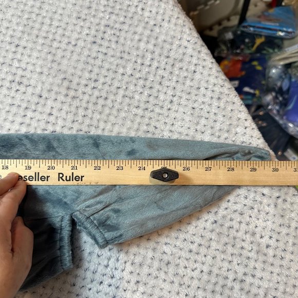 Spirit Costume One Size Unisex Shark Jumpsuit Hooded Bodysuit Jogger Outfit - Picture 15 of 15